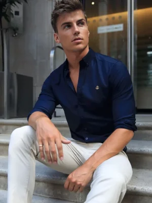 Blakely Clothing Albany Fitted Stretch Shirt Sale