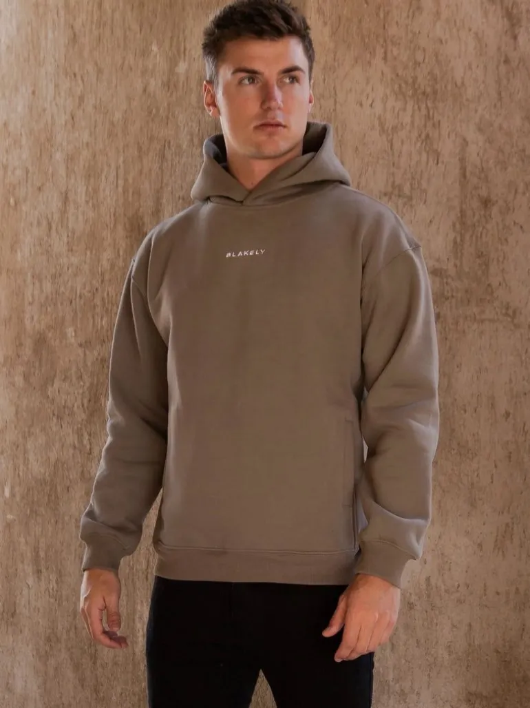 Blakely Clothing Essential Relaxed Hoodie New