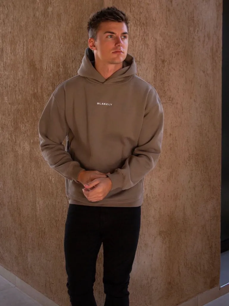 Blakely Clothing Essential Relaxed Hoodie New