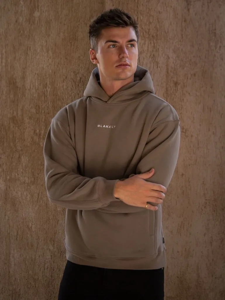 Blakely Clothing Essential Relaxed Hoodie New