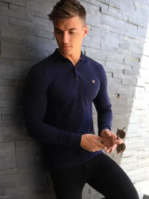 Blakely Clothing Harrow Long-Sleeve Polo Online