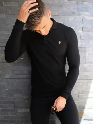 Blakely Clothing Harrow Long-Sleeve Polo New