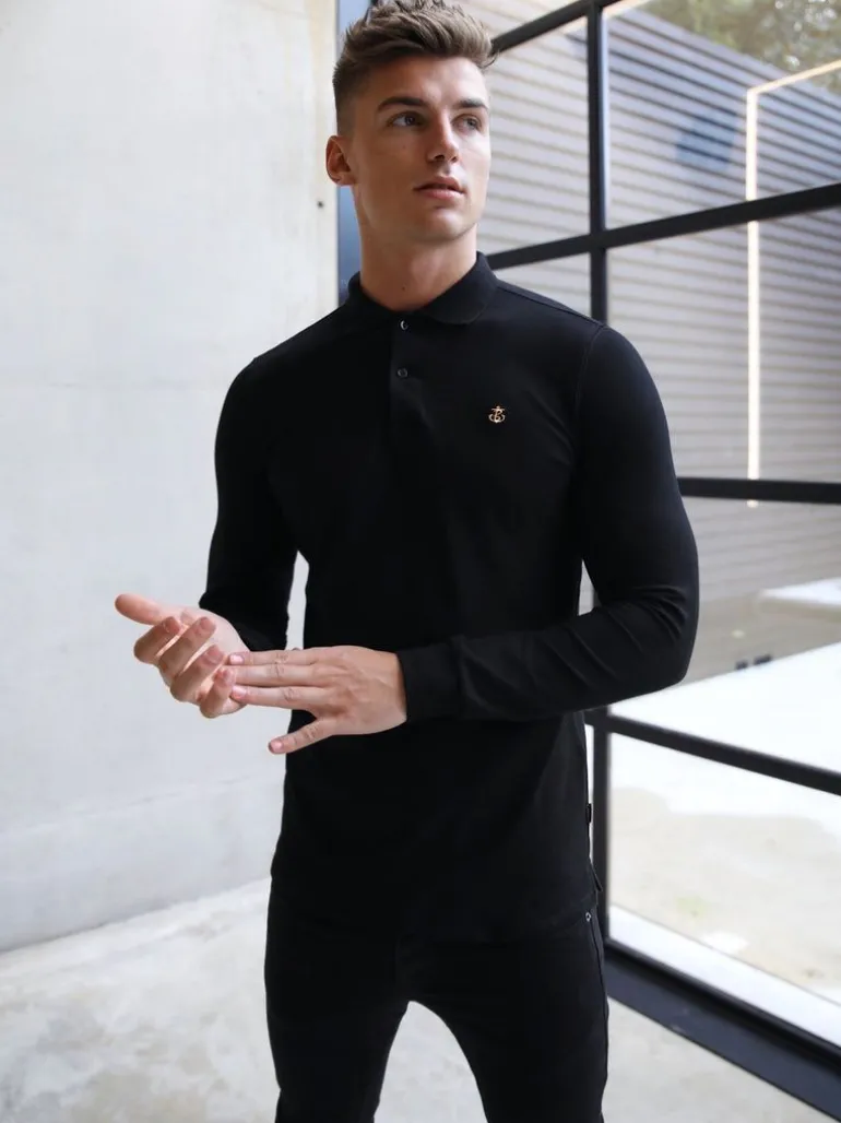 Blakely Clothing Harrow Long-Sleeve Polo New