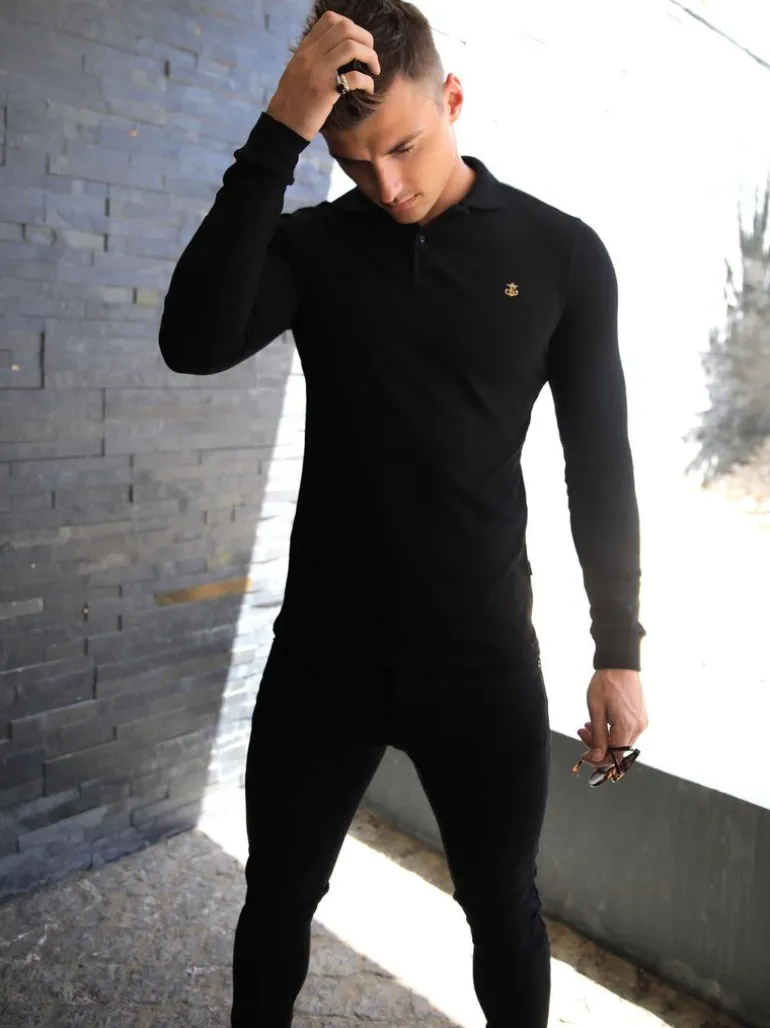 Blakely Clothing Harrow Long-Sleeve Polo New