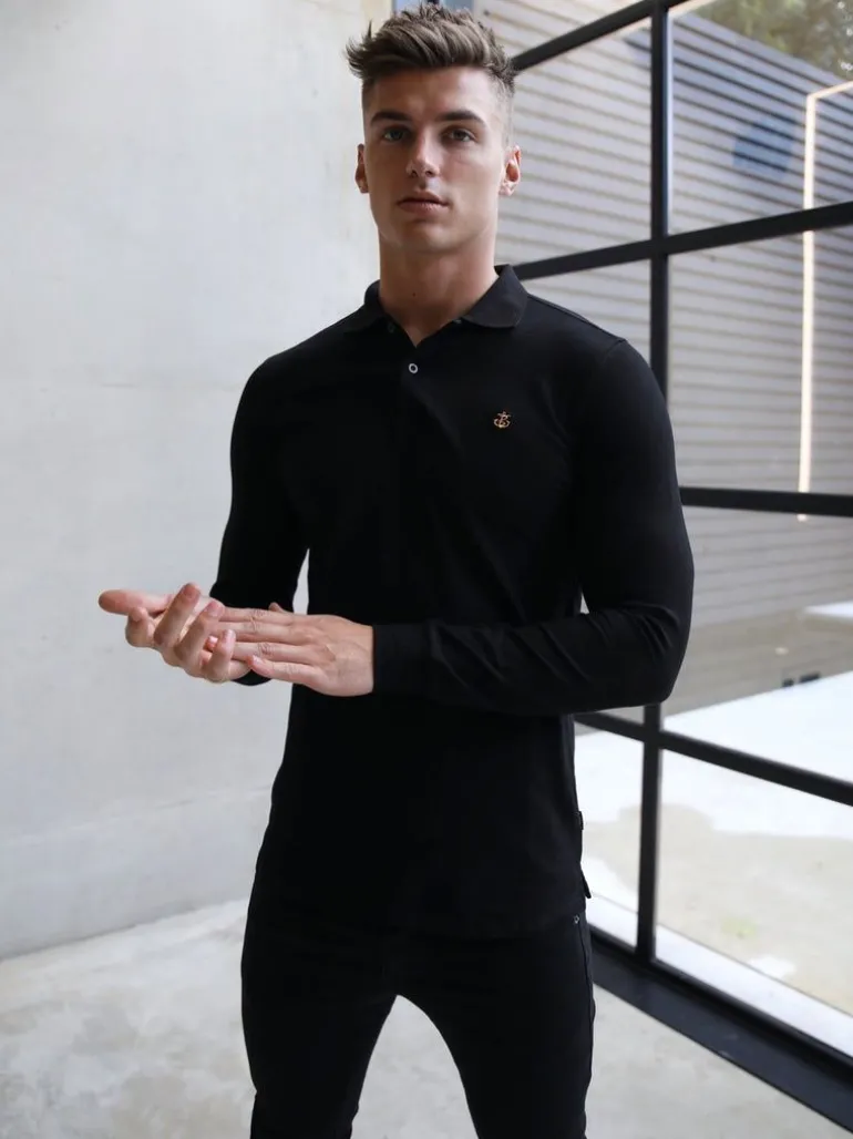 Blakely Clothing Harrow Long-Sleeve Polo New