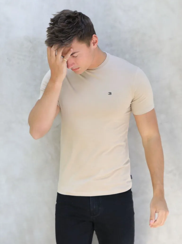 Blakely Clothing Initial Crew T-Shirt Cheap