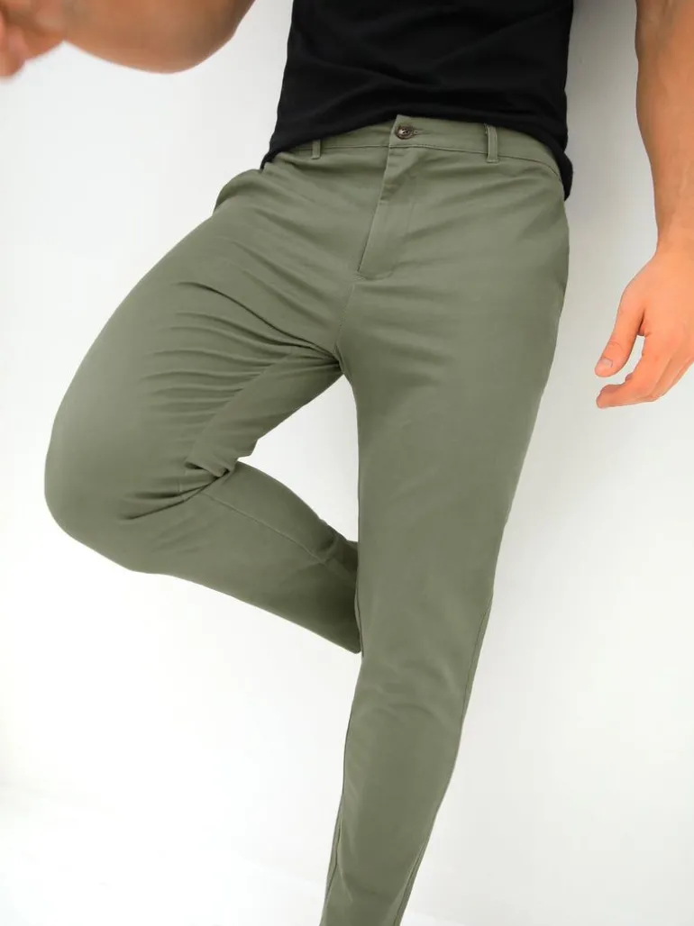 Blakely Clothing Kingsley Slim Fit Tailored Chinos Flash Sale