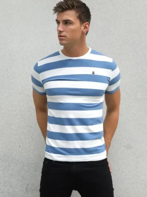 Blakely Clothing Loano Stripe T-Shirt New