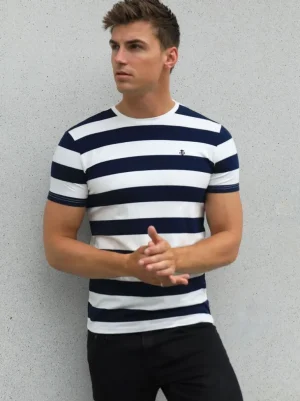 Blakely Clothing Loano Stripe T-Shirt Best Sale