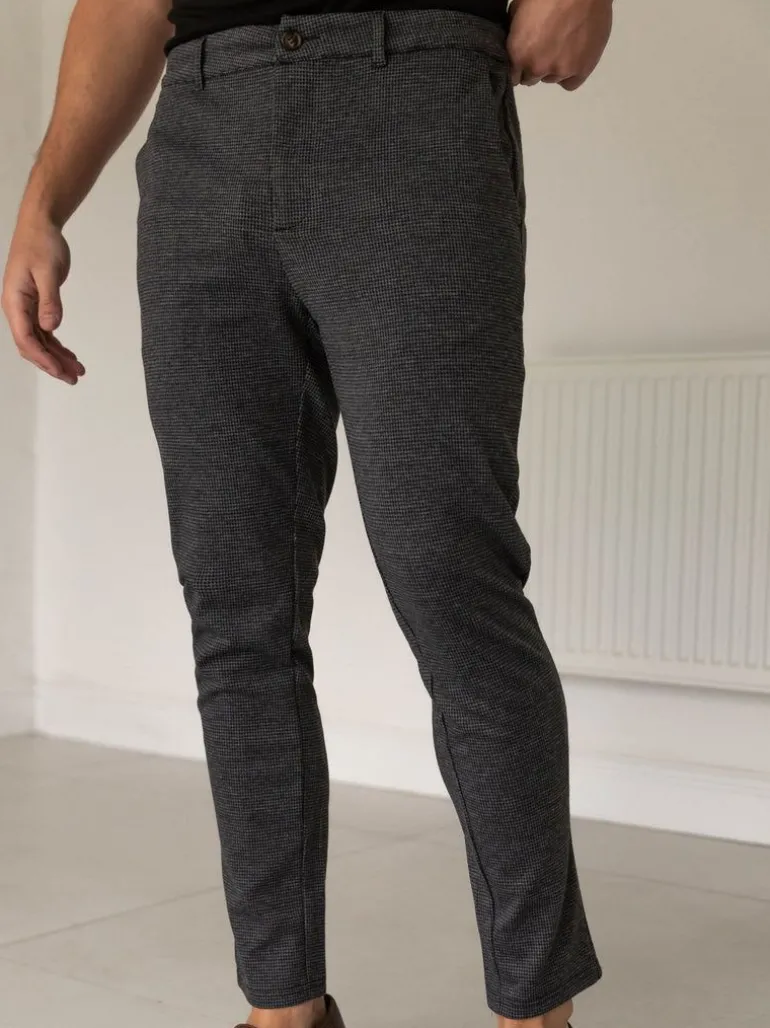 Blakely Clothing Midar Check Chinos Outlet