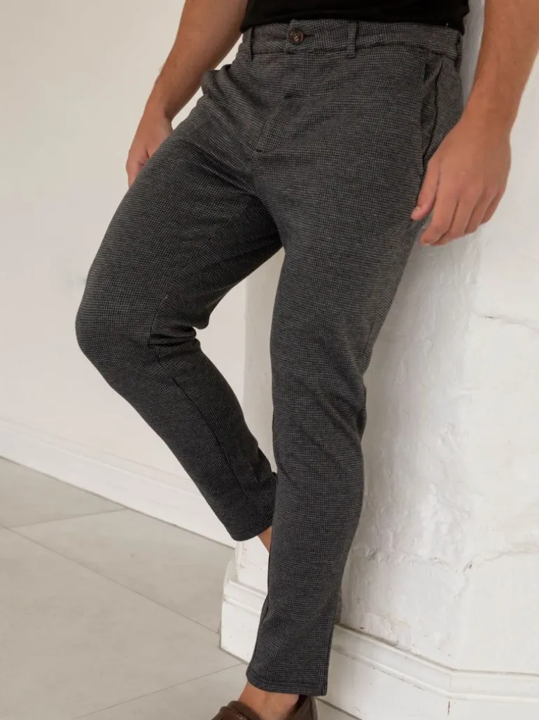 Blakely Clothing Midar Check Chinos Outlet