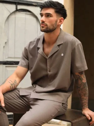 Blakely Clothing Nador Open Collared Shirt Clearance
