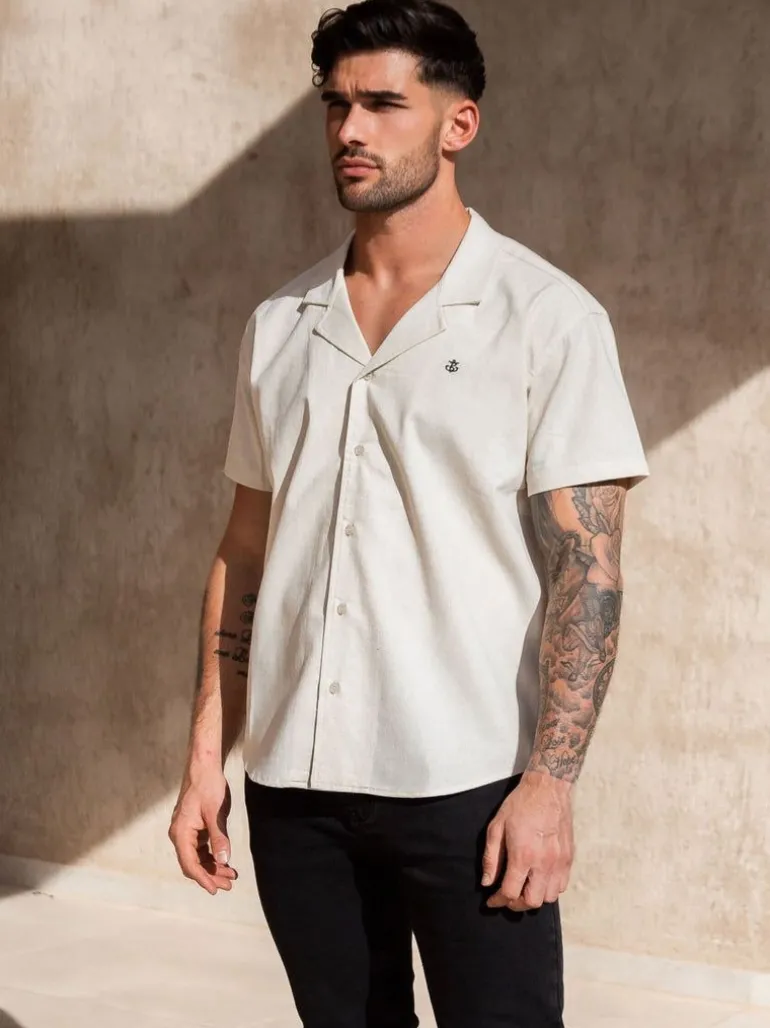 Blakely Clothing Nador Open Collared Shirt New
