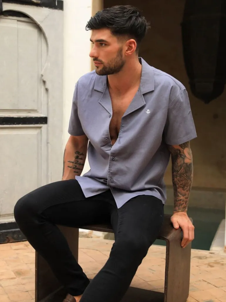 Blakely Clothing Nador Open Collared Shirt Outlet