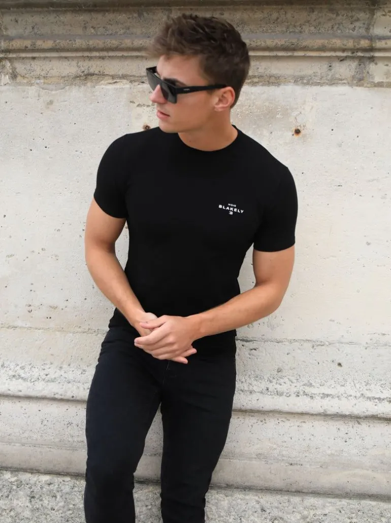 Blakely Clothing Noir Ii Slim T-Shirt New