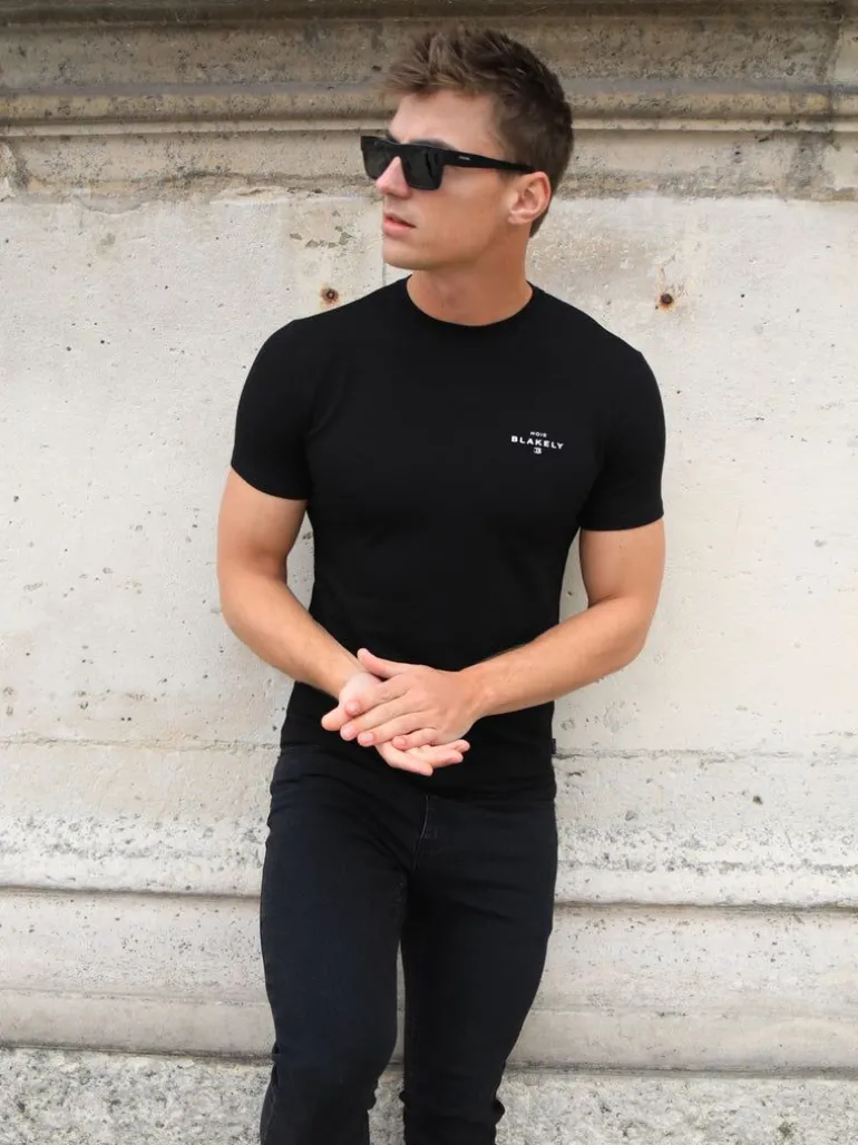 Blakely Clothing Noir Ii Slim T-Shirt New