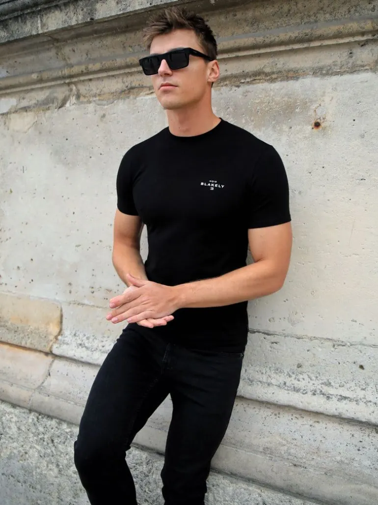 Blakely Clothing Noir Ii Slim T-Shirt New