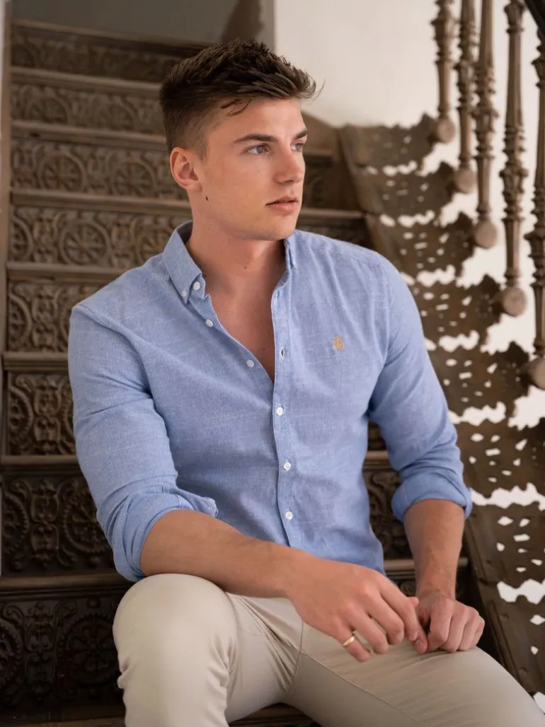 Blakely Clothing Odessa Pinstripe Shirt Hot
