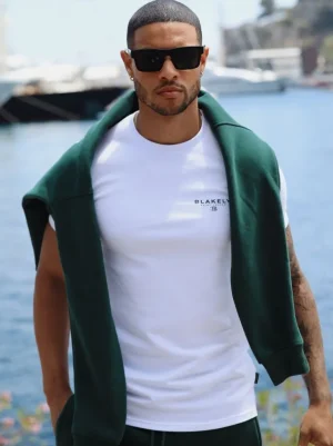 Blakely Clothing Riviera Initial T-Shirt Flash Sale