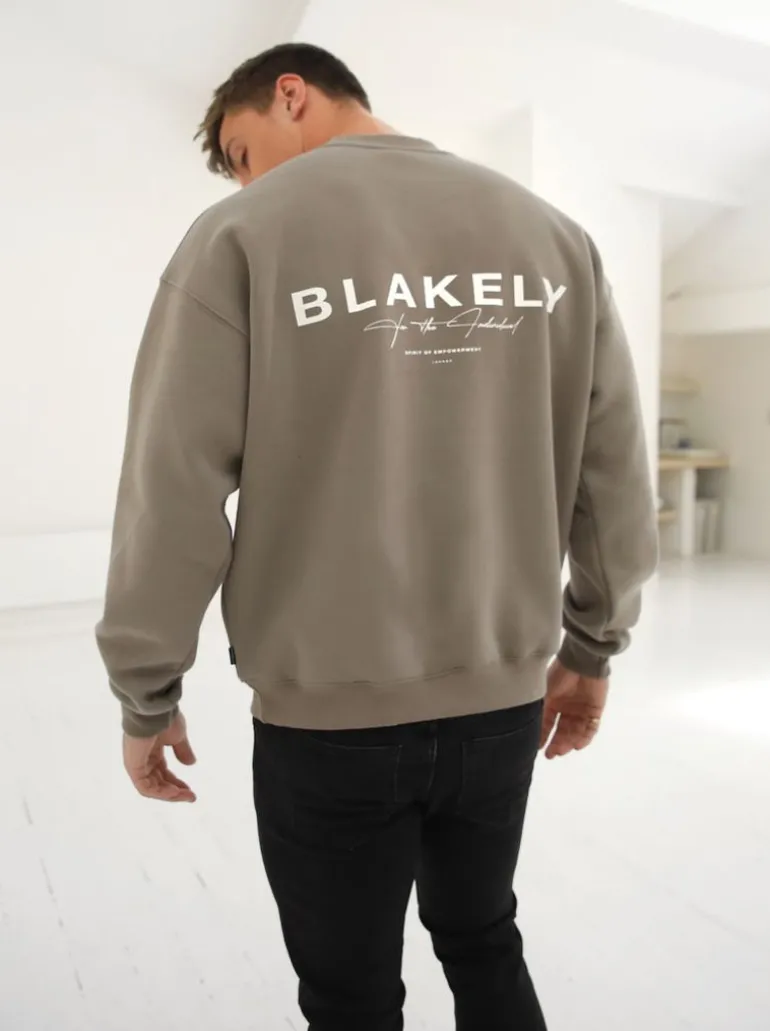 Blakely Clothing Signature Relaxed Jumper New