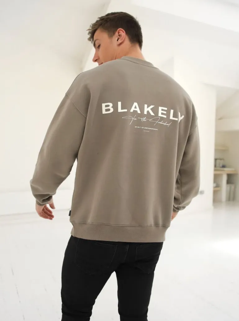 Blakely Clothing Signature Relaxed Jumper New