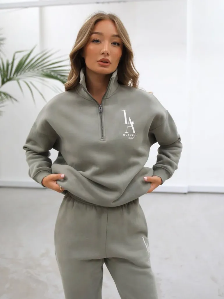 Blakely Clothing Studio 1/4 Zip Jumper New