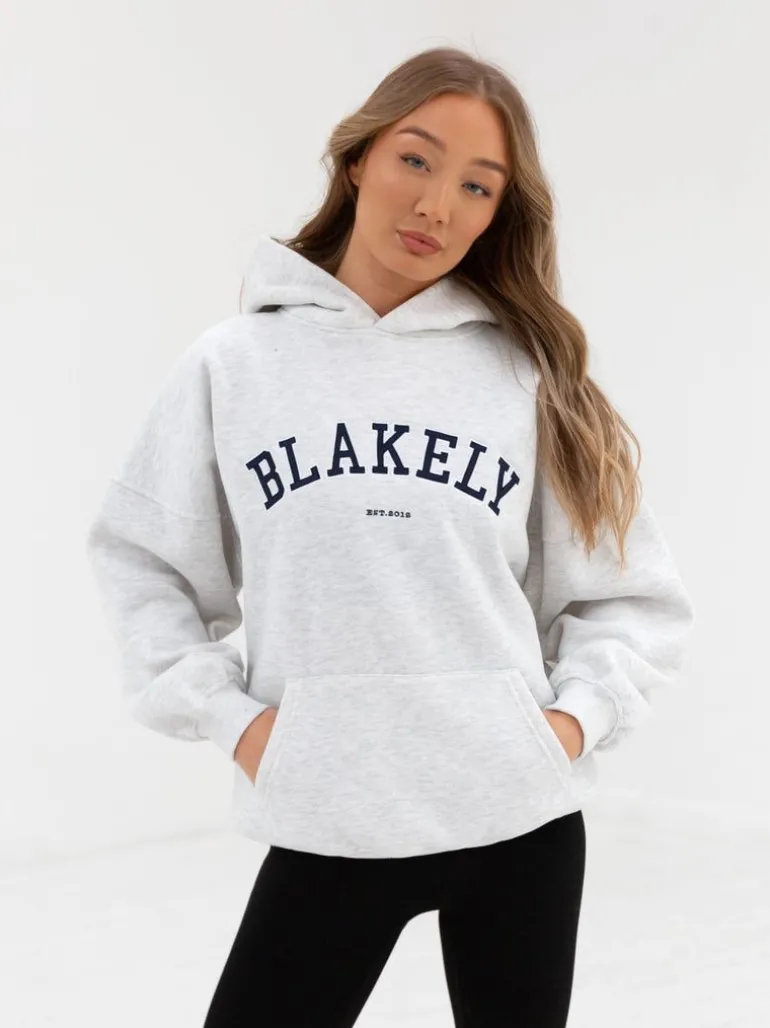 Blakely Clothing Varsity Oversized Hoodie Outlet