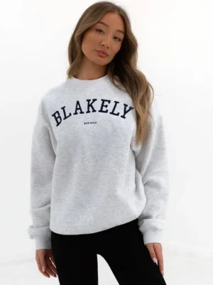 Blakely Clothing Varsity Oversized Jumper Sale