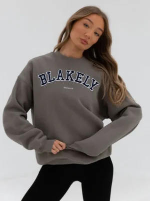 Blakely Clothing Varsity Oversized Jumper Clearance