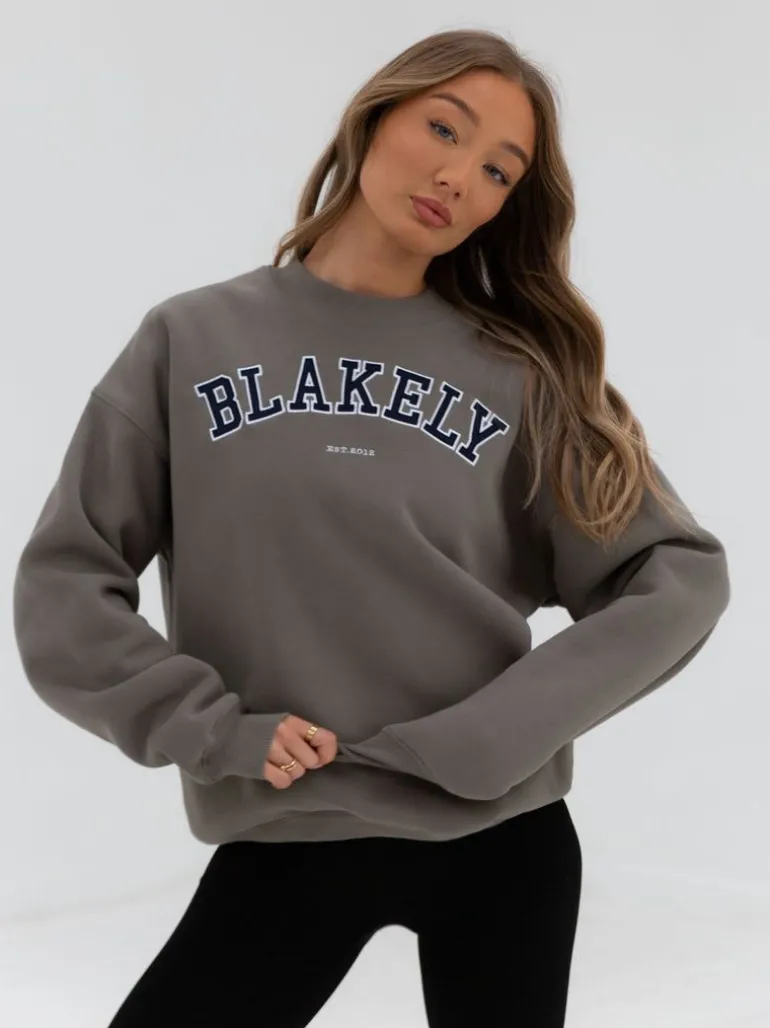 Blakely Clothing Varsity Oversized Jumper Clearance