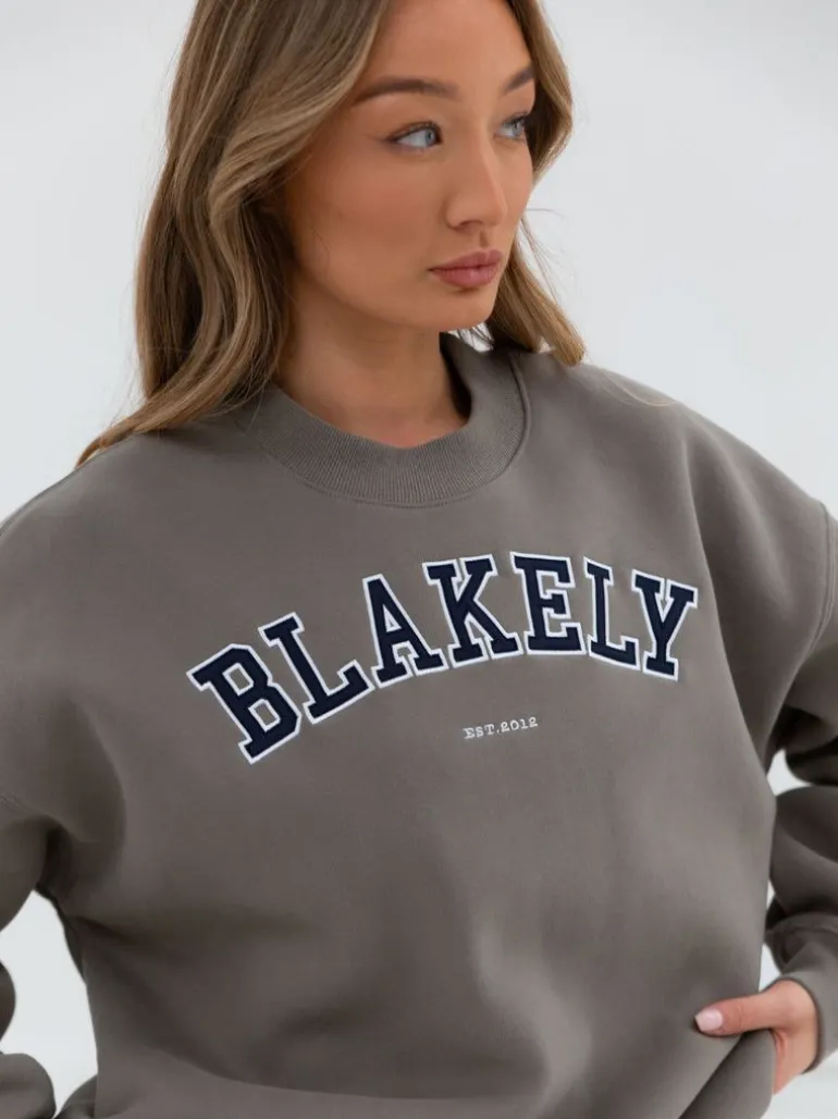 Blakely Clothing Varsity Oversized Jumper Clearance