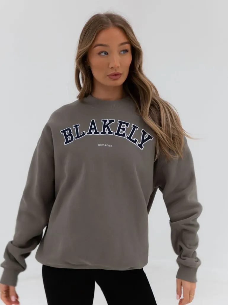Blakely Clothing Varsity Oversized Jumper Clearance