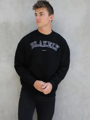 Blakely Clothing Varsity Relaxed Jumper Fashion