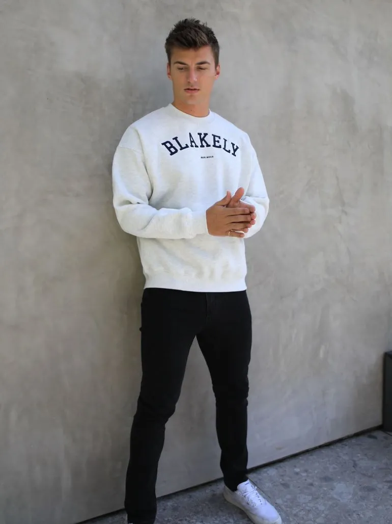 Blakely Clothing Varsity Relaxed Jumper Cheap