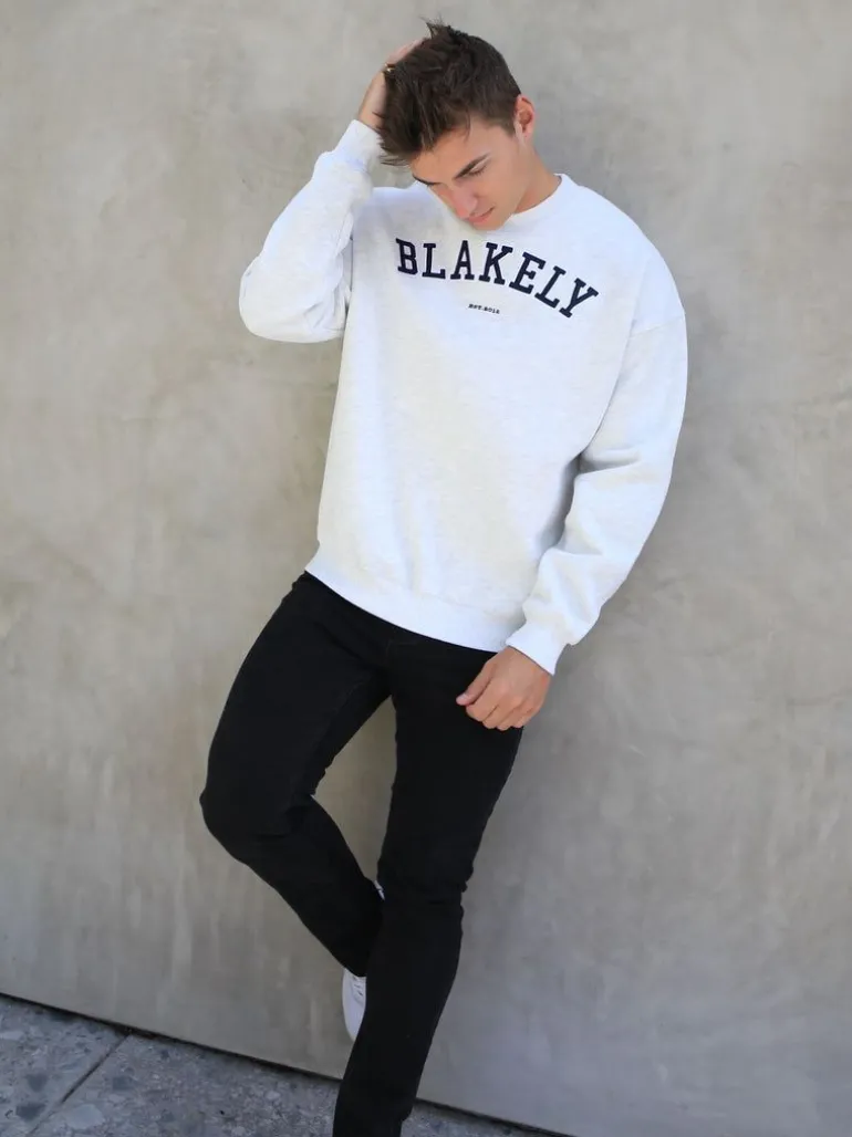 Blakely Clothing Varsity Relaxed Jumper Cheap