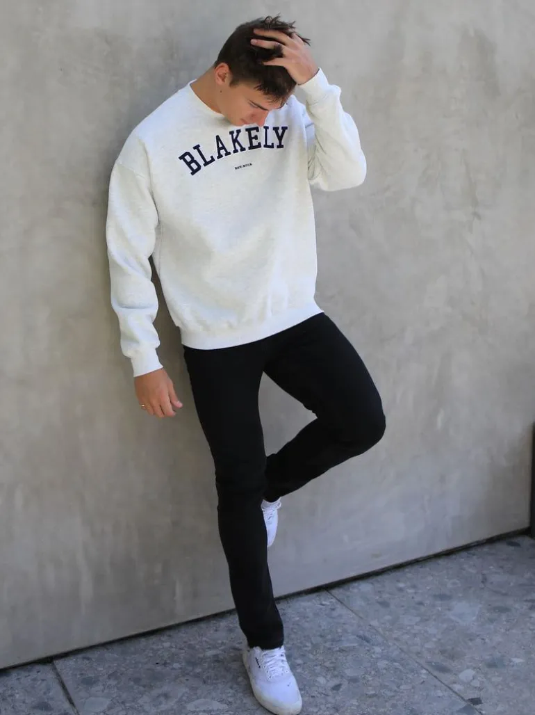 Blakely Clothing Varsity Relaxed Jumper Cheap