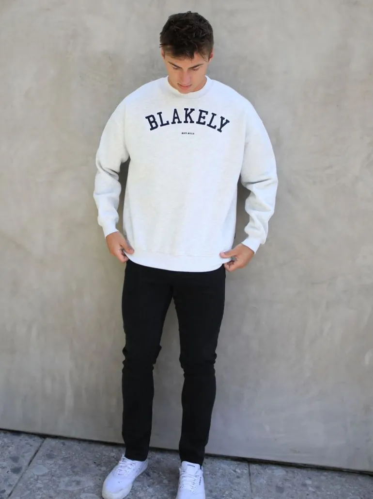 Blakely Clothing Varsity Relaxed Jumper Cheap