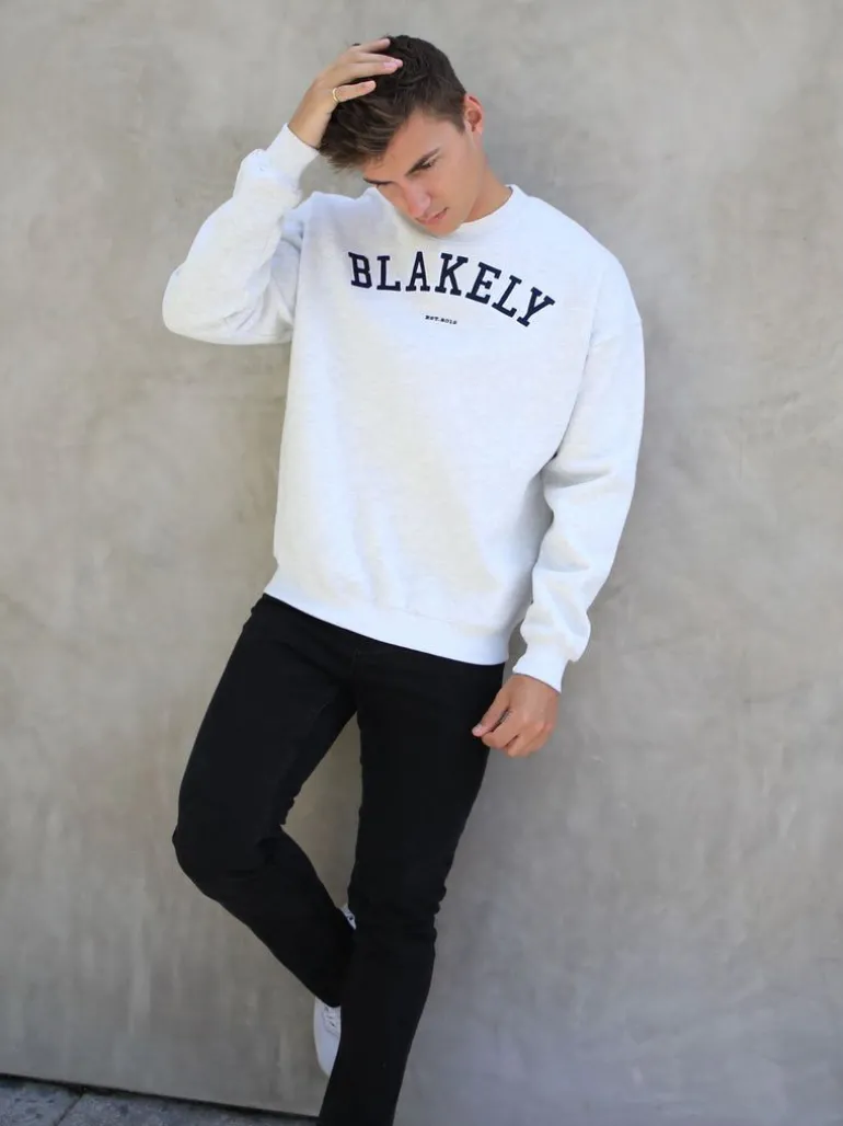 Blakely Clothing Varsity Relaxed Jumper Cheap