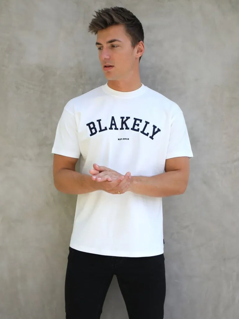 Blakely Clothing Varsity Relaxed T-Shirt Clearance