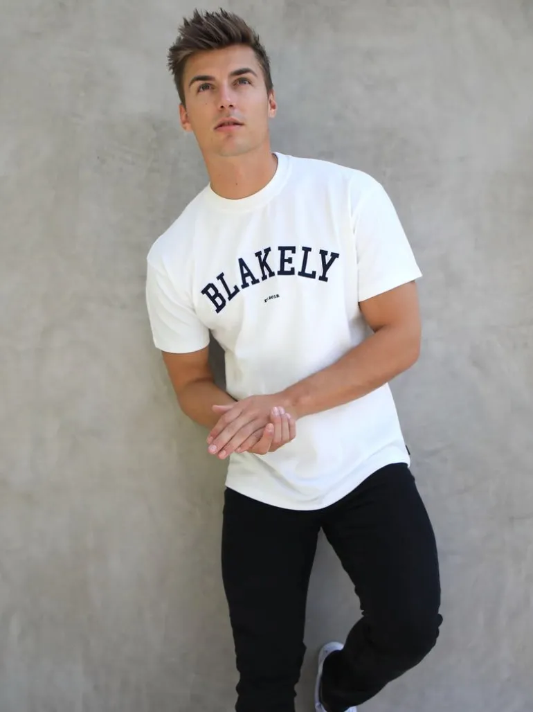 Blakely Clothing Varsity Relaxed T-Shirt Clearance