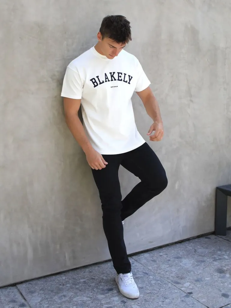 Blakely Clothing Varsity Relaxed T-Shirt Clearance