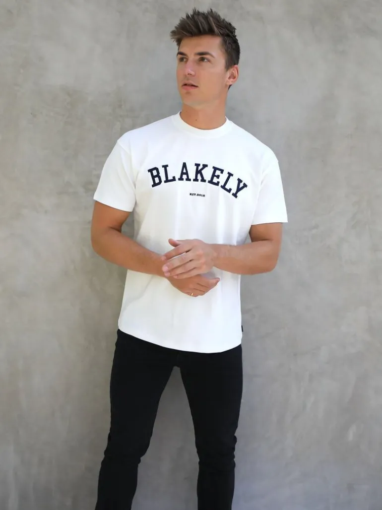 Blakely Clothing Varsity Relaxed T-Shirt Clearance