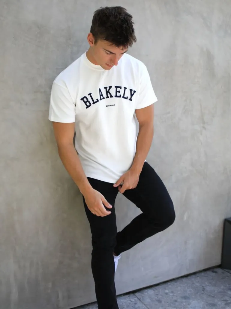 Blakely Clothing Varsity Relaxed T-Shirt Clearance