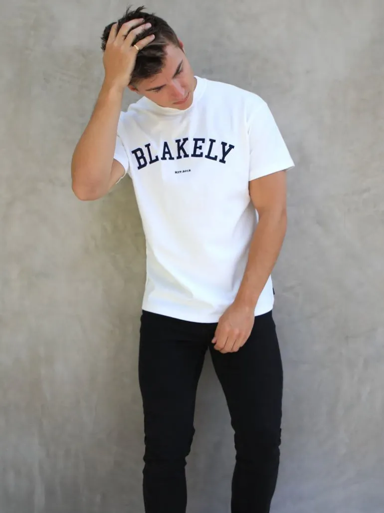 Blakely Clothing Varsity Relaxed T-Shirt Clearance